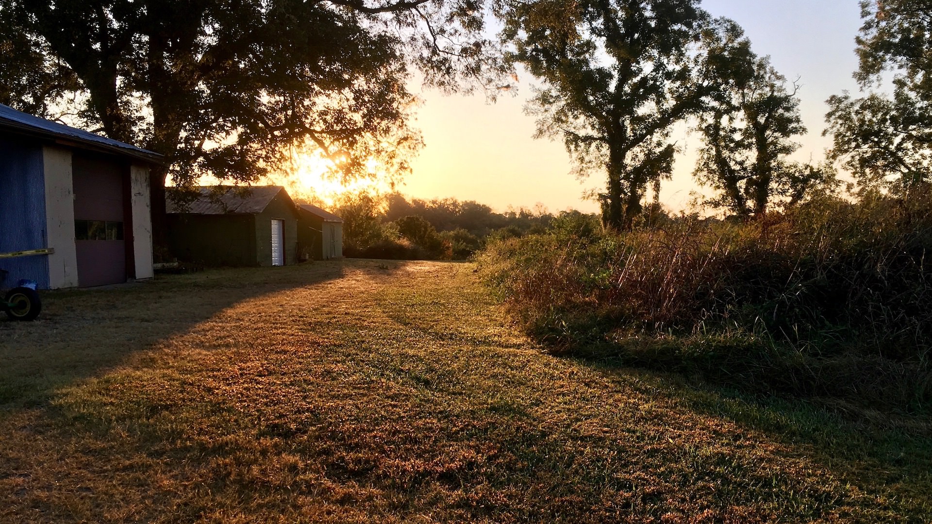 Sunrise on the Presquile National Wildlife Refuge